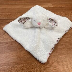Kellytoy Rabbit Bunny Girls Lovey Security Blanket with Rattle